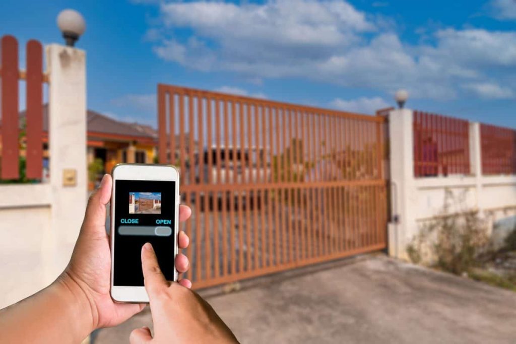 Smart Phone to open gate - 2